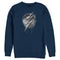 Men's Zack Snyder Justice League The Flash Silver Logo Sweatshirt