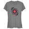 Junior's Zack Snyder Justice League Cyborg Comic Logo T-Shirt