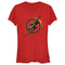 Junior's Zack Snyder Justice League The Flash Comic Logo T-Shirt