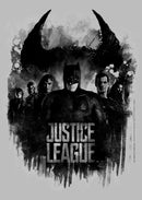 Men's Zack Snyder Justice League Watercolor Group Shot T-Shirt