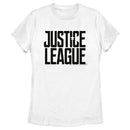 Women's Zack Snyder Justice League Stacked Large Logo T-Shirt