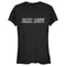 Junior's Zack Snyder Justice League Small Stone Logo T-Shirt