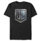 Men's Zack Snyder Justice League Stone Shield Logo T-Shirt