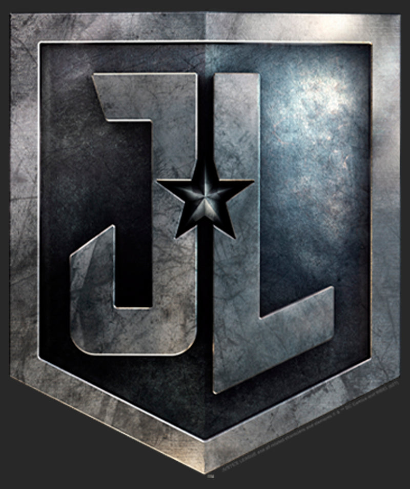 Women's Zack Snyder Justice League Stone Shield Logo T-Shirt