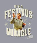 Men's Seinfeld Frank Costanza It's a Festivus Miracle Snow T-Shirt