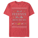 Men's Seinfeld It's A Festivus for the Rest of Us Sweater Print T-Shirt