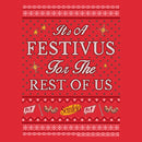 Men's Seinfeld It's A Festivus for the Rest of Us Sweater Print T-Shirt