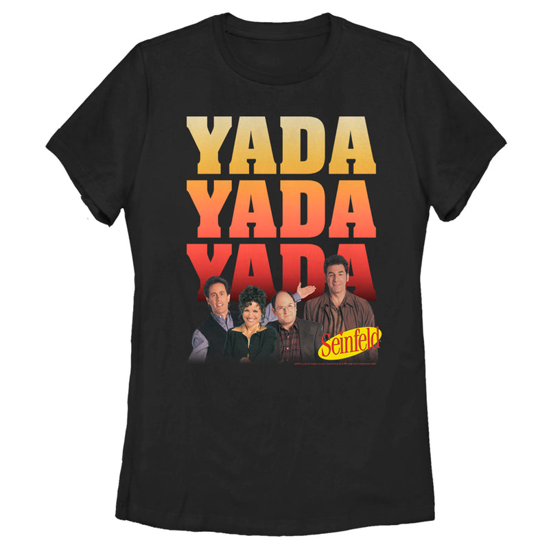 Women's Seinfeld Yada Yada Yada Cast Photo T-Shirt