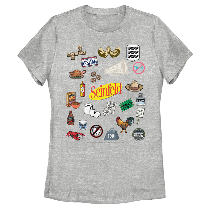 Women's Seinfeld Iconic Items T-Shirt