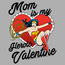 Men's Wonder Woman 1984 Mom Is My Heroic Valentine T-Shirt