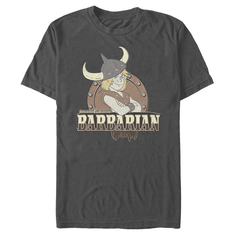 Men's Dungeons & Dragons Bobby the Barbarian Cartoon T-Shirt