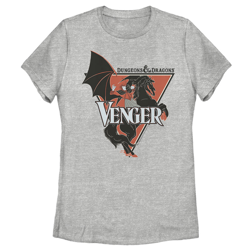 Women's Dungeons & Dragons Venger Villain Cartoon T-Shirt