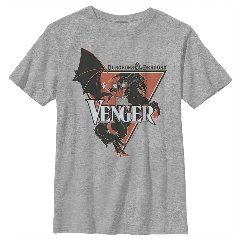 Boy's Dungeons & Dragons Venger Villain Cartoon T-Shirt