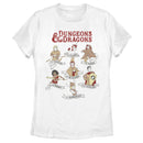 Women's Dungeons & Dragons Cartoon Players T-Shirt