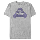 Men's Dungeons & Dragons Sheila the Thief Magical Robe Cartoon T-Shirt