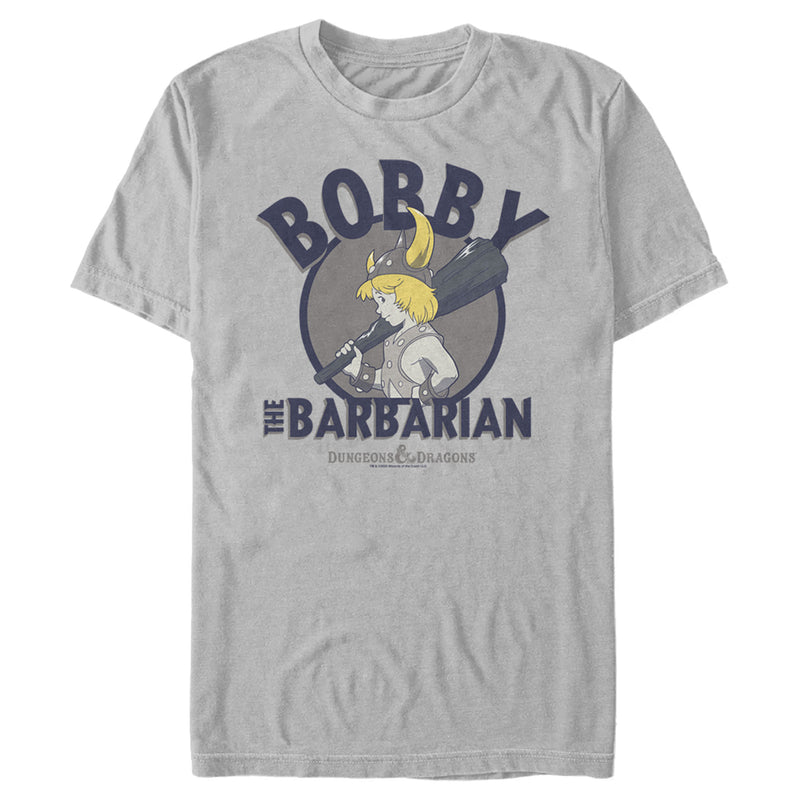 Men's Dungeons & Dragons Bobby the Barbarian Club Cartoon T-Shirt
