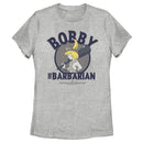 Women's Dungeons & Dragons Bobby the Barbarian Club Cartoon T-Shirt
