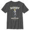 Boy's Dungeons & Dragons Bobby the Barbarian Pose Cartoon T-Shirt