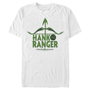 Men's Dungeons & Dragons Hank the Ranger Arrow Text Cartoon T-Shirt