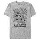 Men's Dungeons & Dragons Fantasy Player Vintage Cartoon T-Shirt