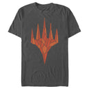 Men's Magic: The Gathering Orange Mana Planeswalker Symbol T-Shirt