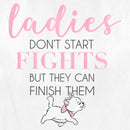 Women's Aristocats Marie Don't Start Fights Quote T-Shirt