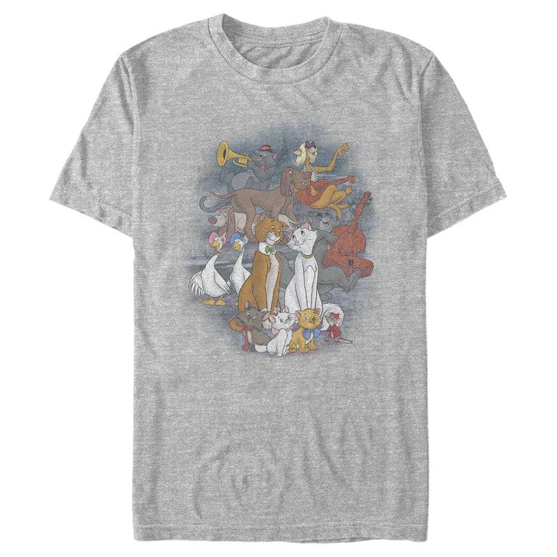 Men's Aristocats Crew Photo T-Shirt