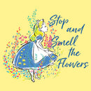 Men's Alice in Wonderland Stop and Smell the Flowers T-Shirt