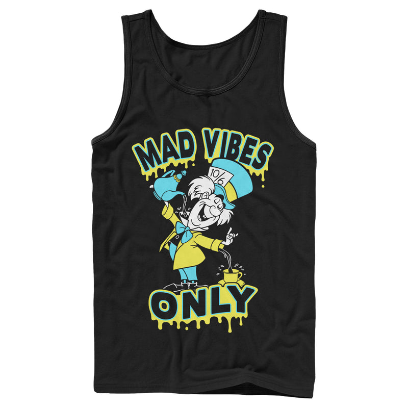 Men's Alice in Wonderland Mad Vibes Only Tank Top