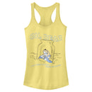 Junior's Alice in Wonderland Alice Oh, Dear Cried So Much Racerback Tank Top