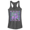 Junior's Alice in Wonderland We're All Mad Here Trippy Racerback Tank Top