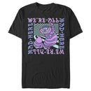 Men's Alice in Wonderland We're All Mad Here, Cheshire Cat T-Shirt