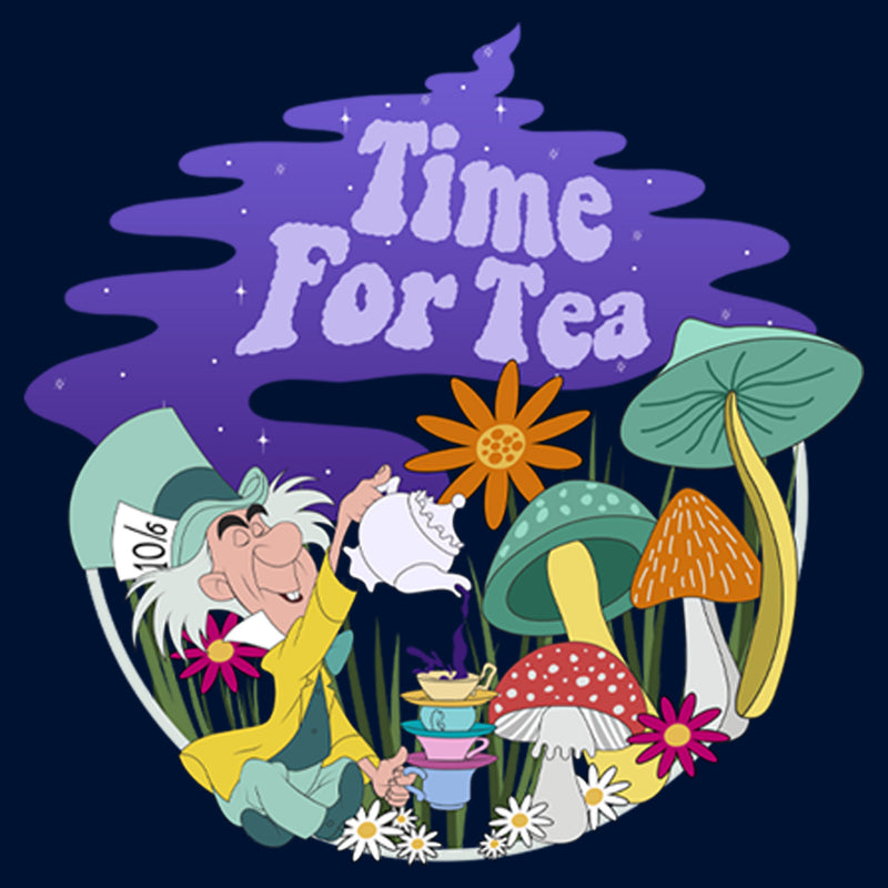 Men's Alice in Wonderland Mad Hatter Time for Tea Sweatshirt