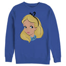 Men's Alice in Wonderland Cartoon Alice Portrait Sweatshirt