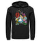 Men's Alice in Wonderland The Flowers and Alice Pull Over Hoodie