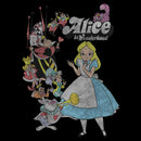 Men's Alice in Wonderland Distressed Group Shot T-Shirt