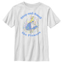 Boy's Alice in Wonderland Stop and Smell the Flowers T-Shirt