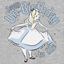 Junior's Alice in Wonderland Happy Un-Birthday To Me T-Shirt