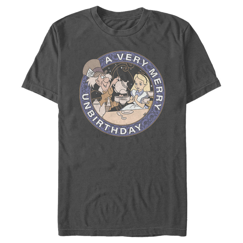 Men's Alice in Wonderland A Very Merry Unbirthday T-Shirt