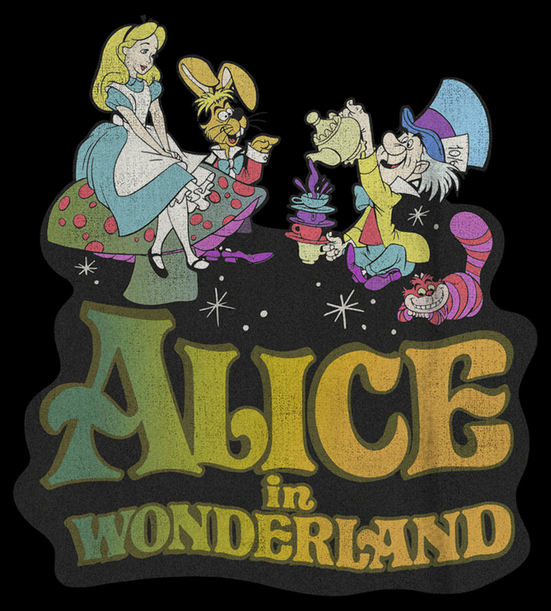 Boy's Alice in Wonderland Alice and Mad Hatter Party T-Shirt
