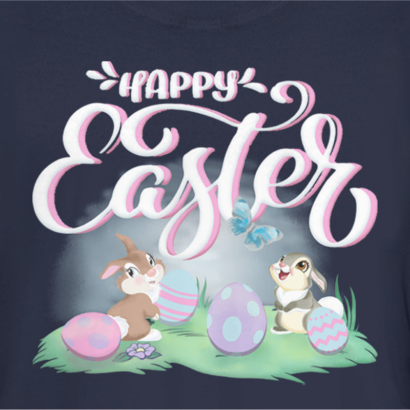 Junior's Bambi Happy Easter Thumper T-Shirt