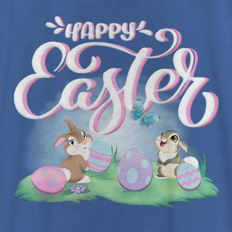 Women's Bambi Happy Easter Thumper Racerback Tank Top