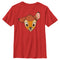 Boy's Bambi Face Portrait T-Shirt