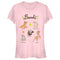 Junior's Bambi Character Names T-Shirt