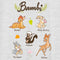 Women's Bambi Character Names Racerback Tank Top