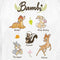 Women's Bambi Character Names T-Shirt