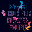 Men's Bambi Neon Name Stack T-Shirt