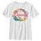 Boy's Bambi Flower in Floral Circle With Butterfly T-Shirt