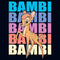 Girl's Bambi Name Stack Pose T-Shirt