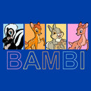 Men's Bambi Faline, Thumper & Flower Character Boxes T-Shirt